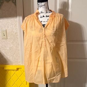 Aerie Light Orange Women's Blouse
